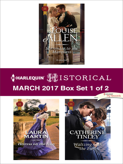 Title details for Harlequin Historical March 2017, Box Set 1 of 2 by Louise Allen - Wait list